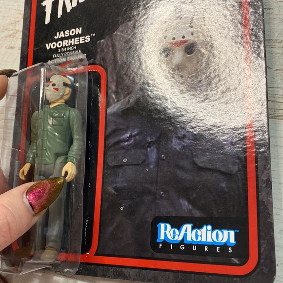 Funko ReAction Figures Jason Voorhees Friday the 13th Horror Series - Picture 5 of 8